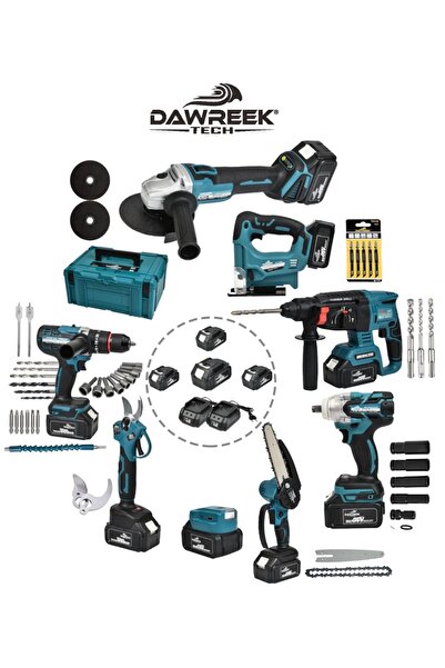 Genel Markalar Dawreek 8'li Set Somun Sıkma - Dekupaj - Taşlama - Vidalama - ...