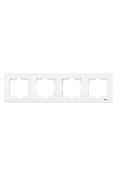 VİKO Viko Karre White Quad Frame