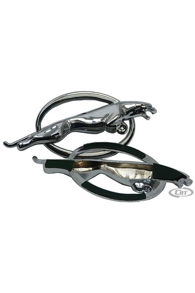 Carub Car Sticker Chrome Jaguar Model 2 Pieces