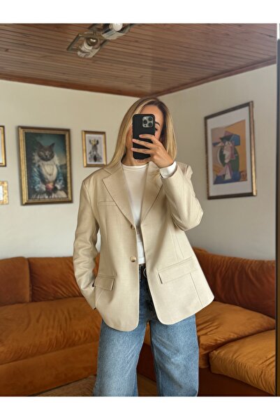 Butik Bej blazer