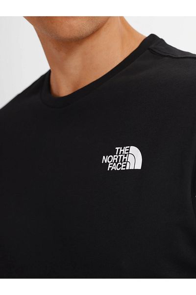 THE NORTH FACE Ανδρικό μαύρο γραφικό μπλουζάκι εξωτερικού χώρου - NF0A7R3BJK31