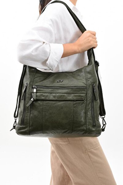 Baginn Y.S.Rucsac de umăr și rucsac din piele pentru femei - Utilizare funcți...