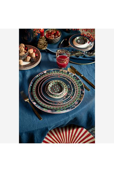 Pip Studio Berry Blues Green Porcelain Tea Plate 9 cm