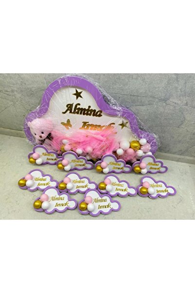 bebek atölyem El Işi Hastane Ve Ev Için Uygun Hediyelik Bebek Kapı Süsü Ve 20...