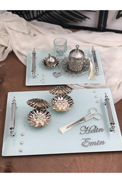 Denseden Set de tăvi pentru propuneri de nuntă, tăvi pentru propuneri de logodnă, tăvi pentru propuneri de logodnă pentru fete