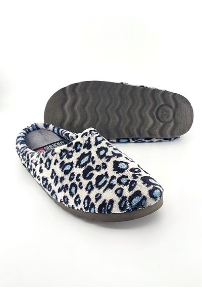 GEZER ΓΥΝΑΙΚΕΙΑ ΠΑΓΚΟΥΔΑ ΓΚΡΙ ΧΡΩΜΑ LEOPARD ΣΧΕΔΙΟ ΧΕΙΜΕΡΙΝΟ ΣΠΙΤΙ, ΜΕΣΑΦΙΡΟ ΚΑΙ ΠΑΝΤΟΦΛΕΣ ΔΡΟΦΙΟΥ