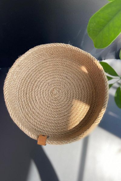 AHMETOGLUS Wicker Basket - Handmade, Multipurpose, Large Size