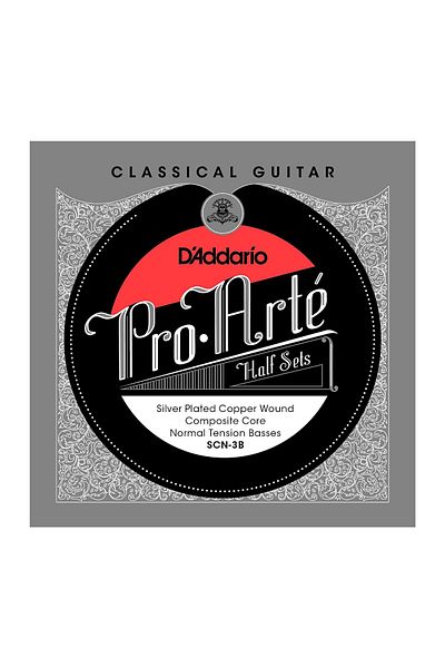 Daddario Scn-3b Σετ χορδών κλασικής κιθάρας, Pro Arte, Σετ χορδών μπάσων Ej45c του Bas Pro Arte Ej45c (re-l