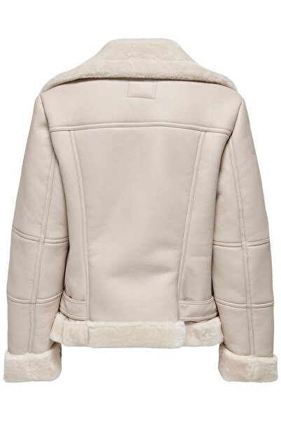 ONLY Оверсайз яке от изкуствена кожа с кожена подплата КОЖЕНО ЯКЕ 15260002