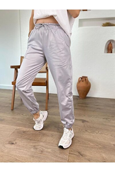 CATTLEYAS Deri görünümlü eşofman altı