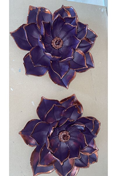 busraconcept Lotus çiçeği dekoratif duvar süsü  2 li