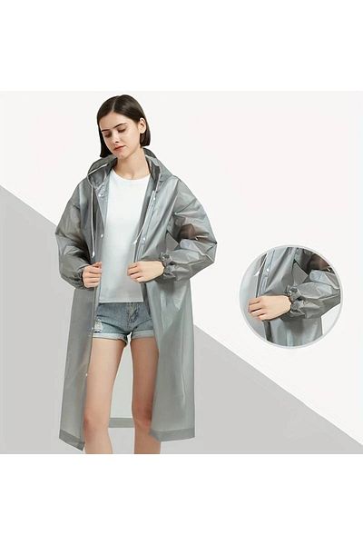 Bosile Unisex υφασμάτινο αδιάβροχο αντιανεμικό που ταιριάζει σε μέγεθος S έως XXL