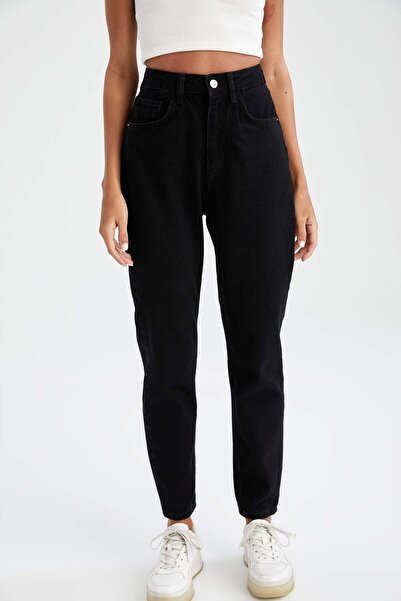 WODDİ Γυναικείο τζιν παντελόνι Tilda με χαμηλή μέση και στυλ Mom Fit