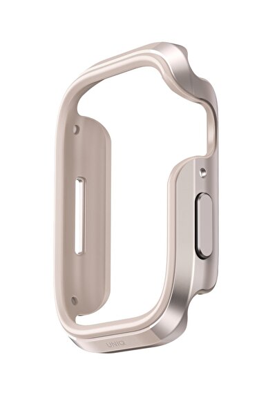 UNIQ Better By Design Apple Watch 45mm Kasa Koruyucu Metalik Görünüm Valencia...
