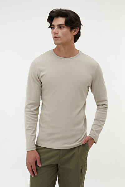 Mudo Crew Neck Long Sleeve T-Shirt