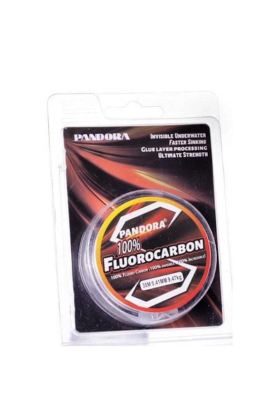 Pandora 100% Fluorocarbon Fishing Line 30Mt 0.41mm
