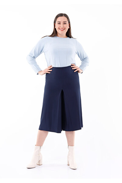 G-Line A-Line High Waist Wide Palazzo Trousers