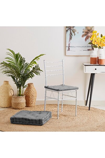 Home Box Atlanta Solid Floor Cushion 50x50 cm