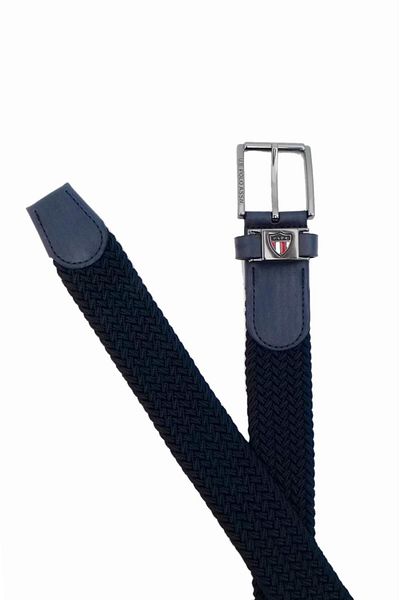 U.S. Polo Assn. US Polo AssnCentură cu coloană bleumarin pentru bărbați