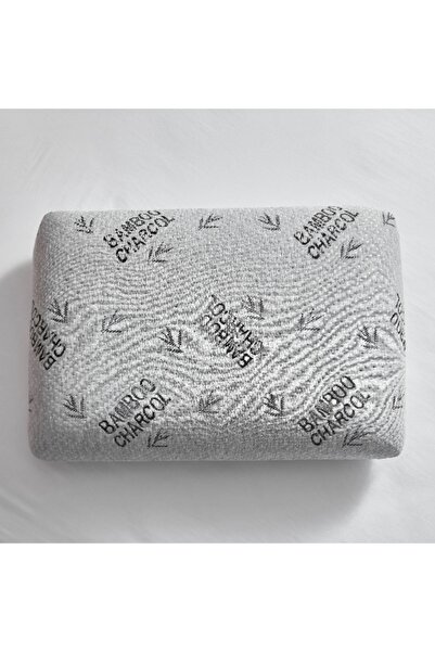 Home Box Relax Bamboo Charcoal Memory Foam Pillow - 40x60x13 cm