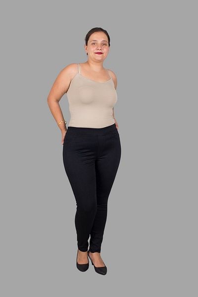 Truva XXL Black Slim Fit Lycra Large Size Jeans