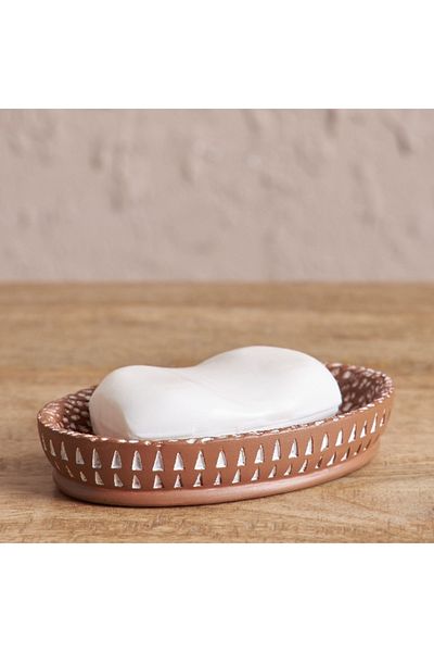 Home Box Ric Coconut Soap Dish 12x8x2.5 cm