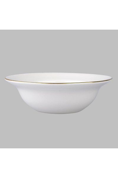 Eren Çini Seramiği 15 cm Gold Gilded 6 Pieces Soup Bowls