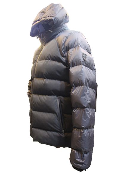 Diandor Men's Hooded Puffer Jacket Black