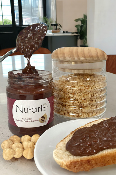 Nutart Parçacıklı Kakaolu Fındık Kreması 200g