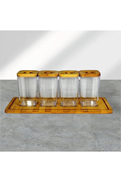 EsdaStore Bambu  4 LÜ Baharatlık