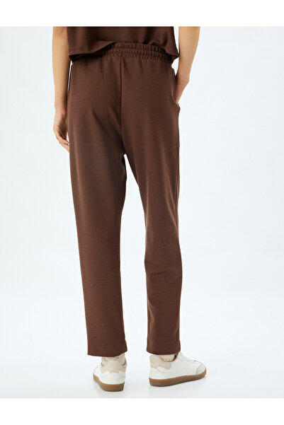 Koton Eşofman Pantolon Cepli Beli Bağlamalı