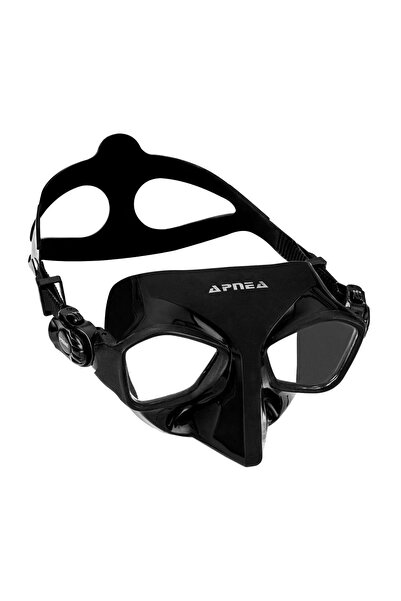 Apnea Competition Siyah Slikon Maske Me44