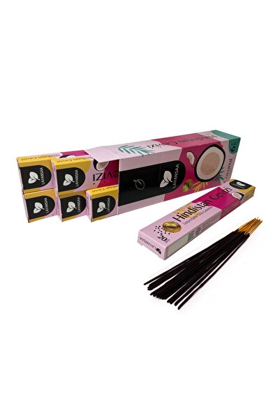 20 Pieces of Stick Incense with Coconut Fragrance