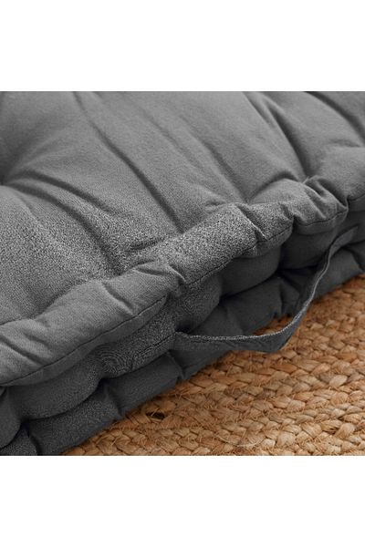 Home Box Atlanta Solid Floor Cushion 50x50 cm