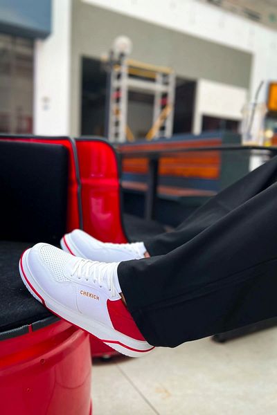 TB Terzi Bey Tb075 Cbt Signature Men's Shoes White/Red