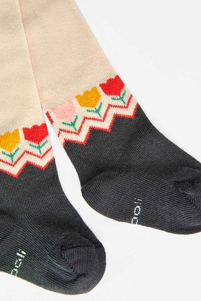 Boboli Girl Newborn Pantyhose Cream
