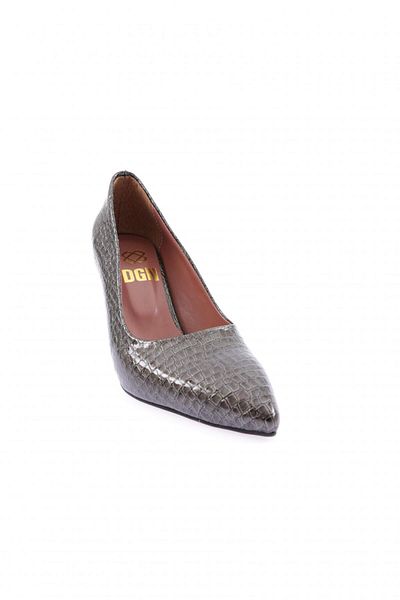 DGN 0620-22k Pointed Toe Decollete Long Heeled Shoes