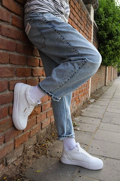 TB Terzi Bey Tb004 Cbt Hide Men's Shoes White