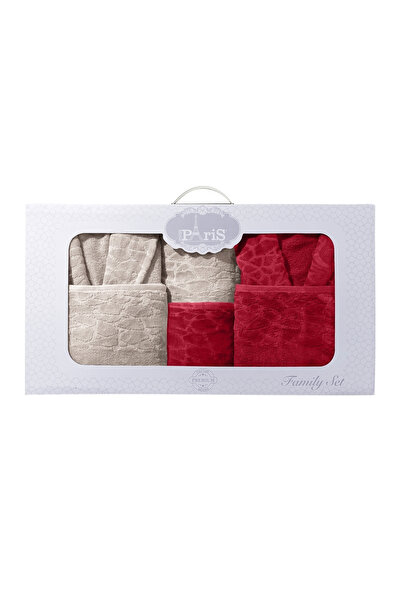 Miss Paris Home Σετ μπουρνούζι για γυναίκες και άνδρες 10 τεμαχίων - Λεοπάρ μοτίβο