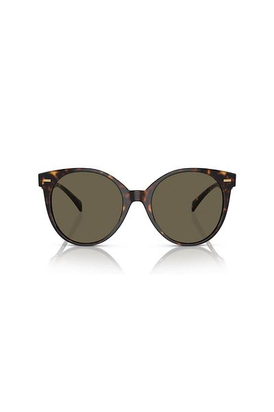 Versace Woman Round Sunglasses- Ve 4442 - Lense Size:55mm - Havana