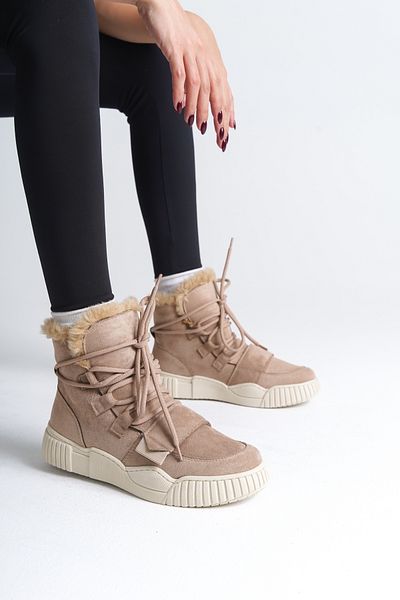 Capone Outfitters Γούνινα Γυναικεία Αθλητικά Μποτάκια