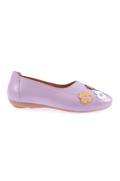 DGN Accesoriu Floral de damă Zenne Babet din piele naturală Liliac 31132110
