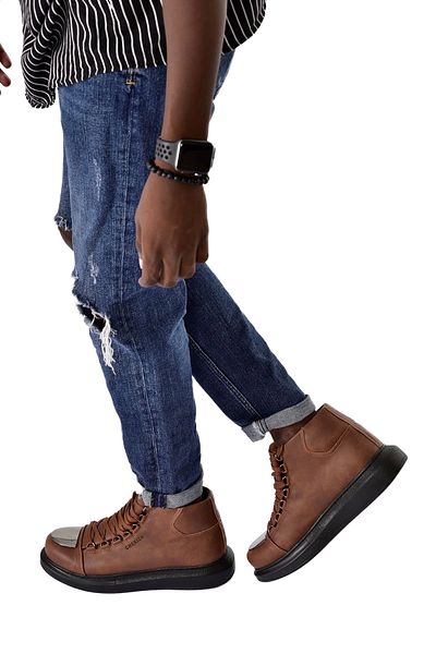 Chekich Ch267 Gst Roma Mirror Men's Boots Black/tan