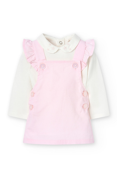 Boboli Kız Bebek 2Li Set Açık Pembe