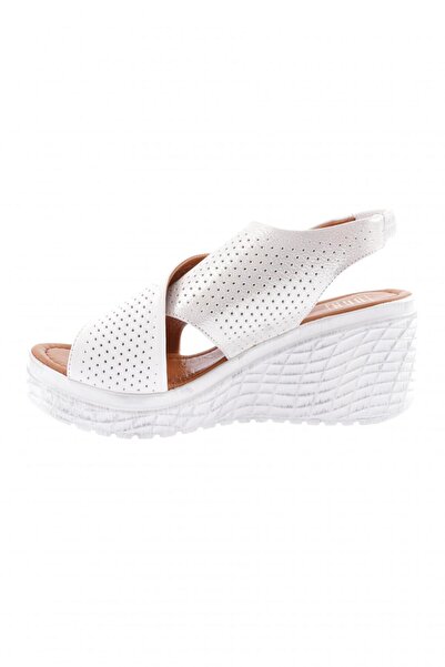 DGN 18000-22Y Women's Cross-Laser High Wedge Sandals