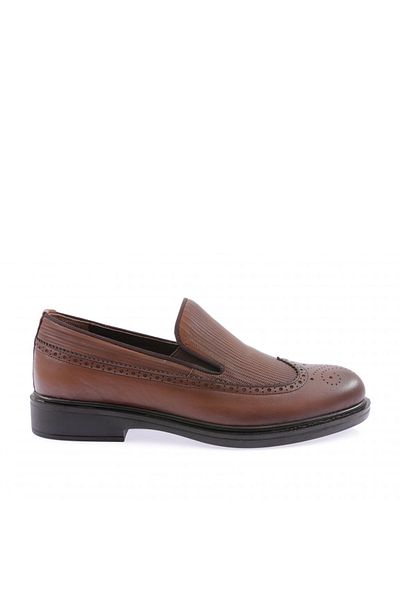 DGN Ανδρικά παπούτσια Comfort Laser Tan Γνήσιο δέρμα 31662617