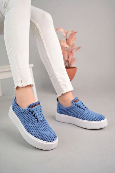 Chekich Pantofi de damă Kbt Velluto Blue