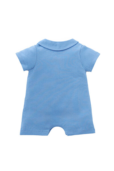 Miny Center Blue Baby Boy Rompers