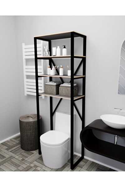 Güzelkan Klozet Üstü Düzenleyici Raf Banyo Düzenleyici Klozet Üstü Raf Banyo Raf Dolap