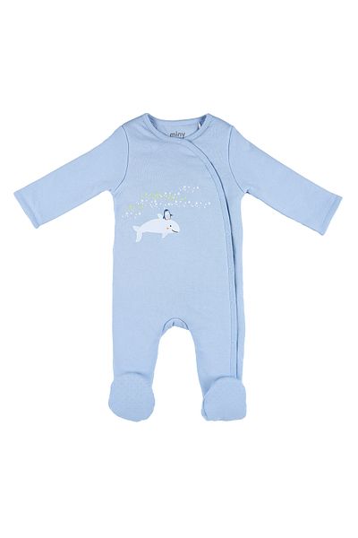 Miny Center Baby Boy Sleeping Bag Blue